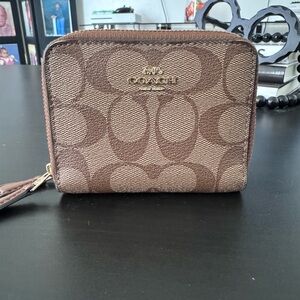 Coach Tan Signature Wallet